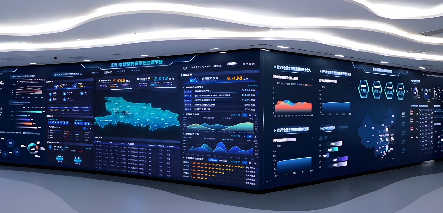 中小學智慧食堂綜合監(jiān)管平臺